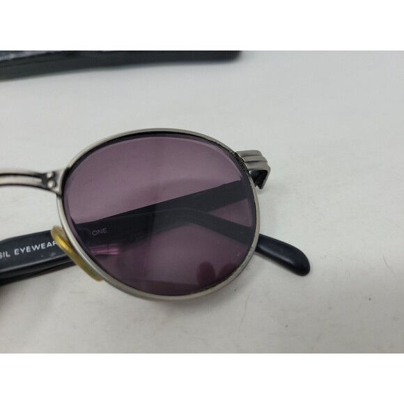 Fossil MACH ONE Vtg Sunglasses/Eyeglasses Frames 45[]24-135MM Round MS3007ASM - Picture 9 of 10